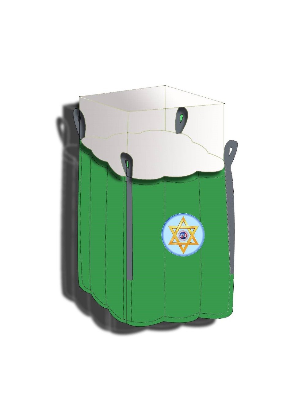 Q-Bag Skirt Top / Flat Bottom